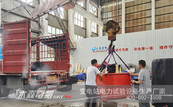 8100kVA-500kV串聯(lián)諧振裝車(chē)